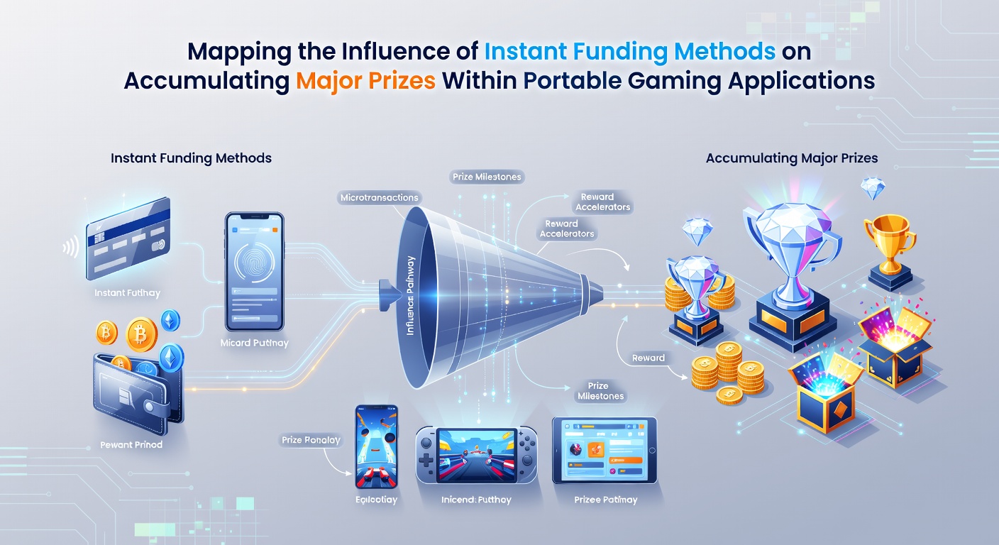 Darstellung von mobilen Zahlungsmethoden und Gewinnakkumulation in Gaming-Apps